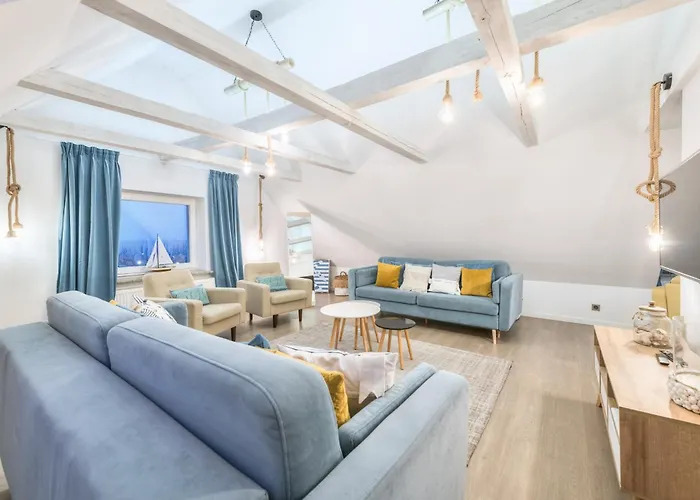 Lägenhet Orlowo Seaview With Balcony By Northside